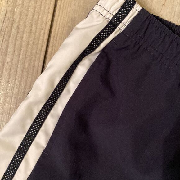 Nike Women’s Navy Blue Windbreaker Capris Size Large 12-14 - Picture 3 of 8